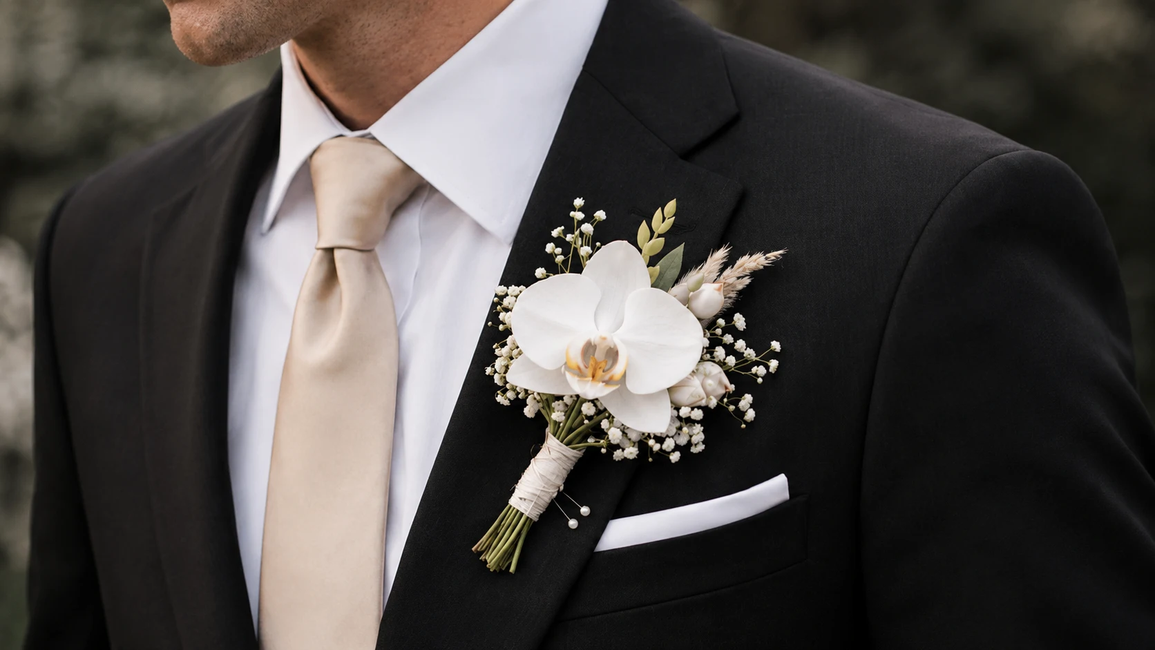 Florale Accessoires für eine Hochzeit